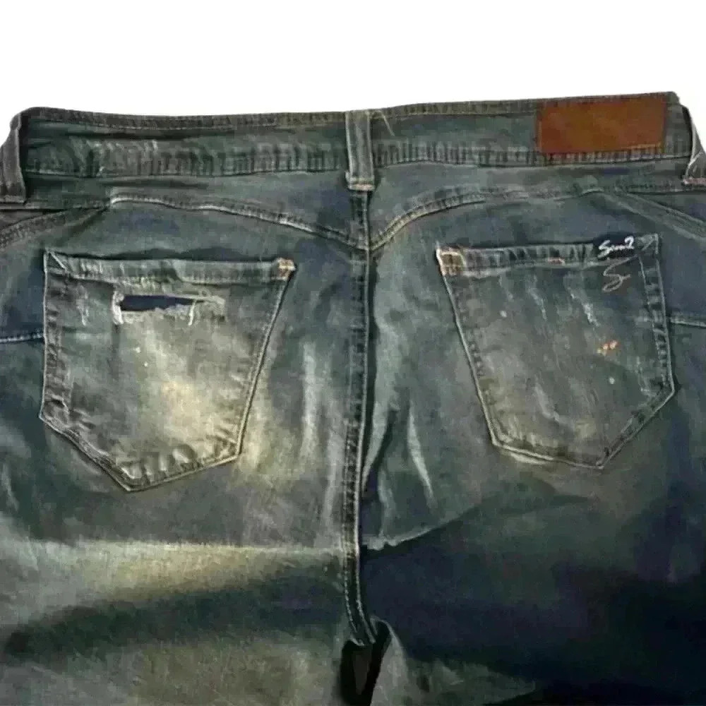 7 Seven Denim Shorts Size 16 - Picture 3 of 10